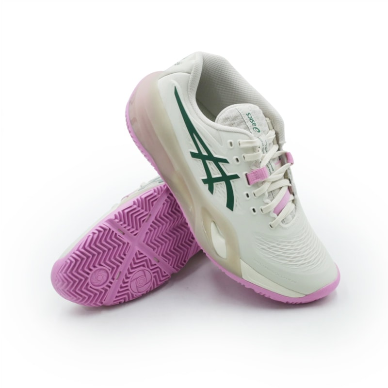 TENIS FEMININO TEAM SPORTS ASICS GEL-RESOLU  1042A285P-250 250SOFTOATGREEN