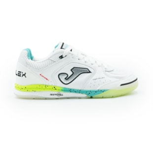 TENIS FUTEBOL INDOOR JOMA TOPFLEX RE  TORW2602IN BRANCO