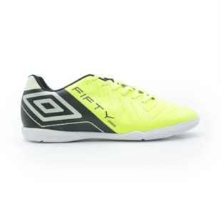 TENIS FUTEBOL INDOOR UMBRO FIFTY VI L U01FB00334 618LIMESILVER