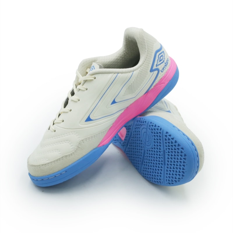 TENIS FUTEBOL INDOOR UMBRO PRO 5 BUMP  U01FB042 230WHITEROSA
