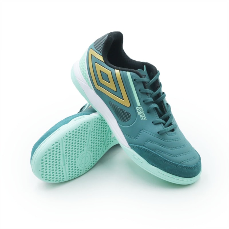 TENIS FUTEBOL INDOOR UMBRO PRO 5 BUMP  U01FB042 515PETROLEO