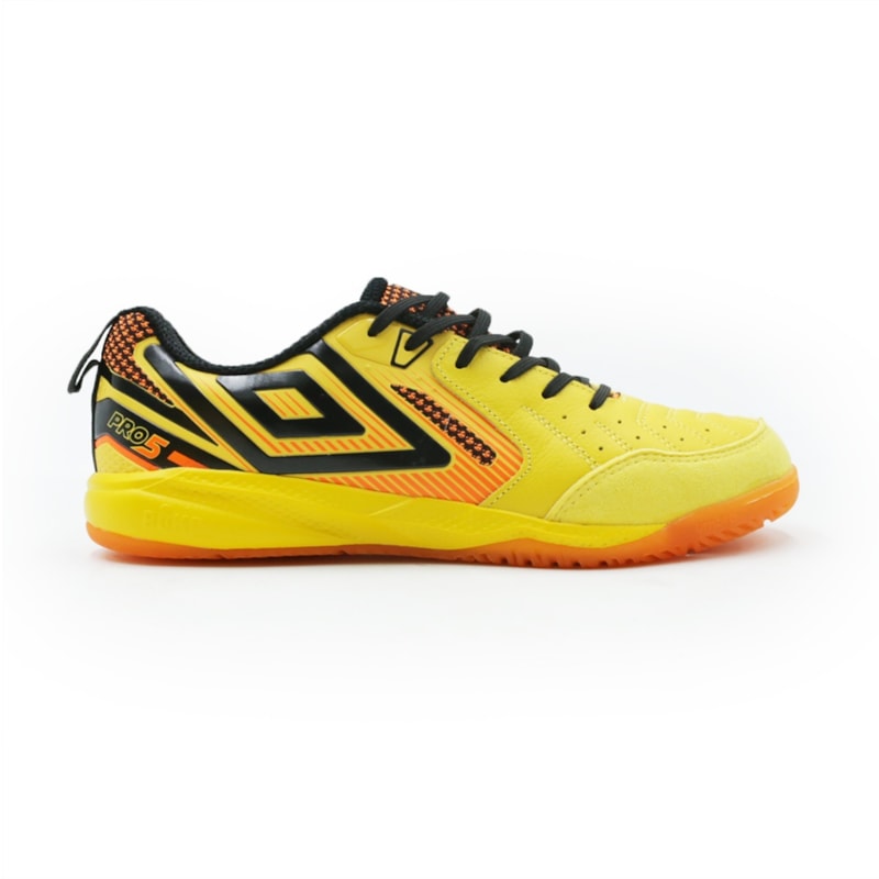 TENIS FUTEBOL INDOOR UMBRO PRO 5 BUMP  U03FB00509 616AMARELO