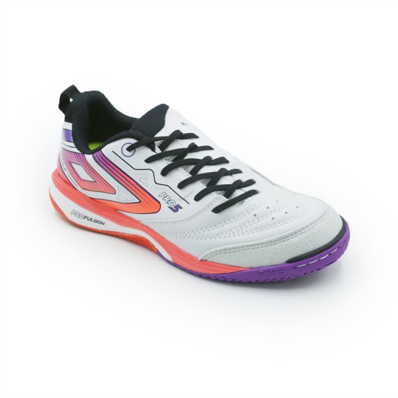 TENIS FUTEBOL INDOOR UMBRO PRO 5 STAB  U03FB00439 241BRANCO