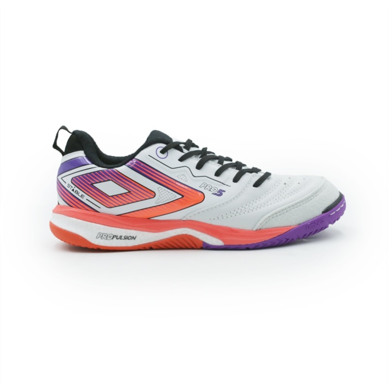 TENIS FUTEBOL INDOOR UMBRO PRO 5 STAB  U03FB00439 241BRANCO