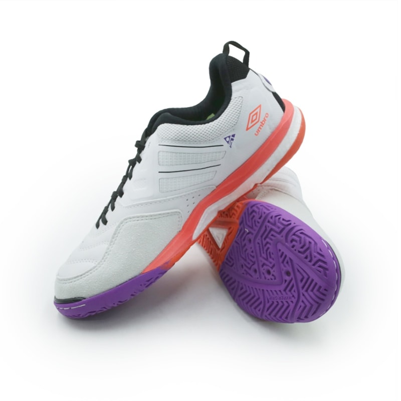 TENIS FUTEBOL INDOOR UMBRO PRO 5 STAB  U03FB00439 241BRANCO