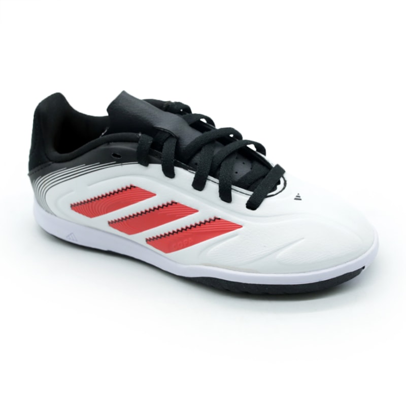 TENIS FUTEBOL SOCIETY ADIDAS JP5855 BRANCO/VERMELHO