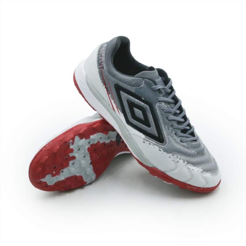 TENIS FUTEBOL SOCIETY UMBRO ADAM MASTE  U03FB00512 284BRANCO/GRAFITE