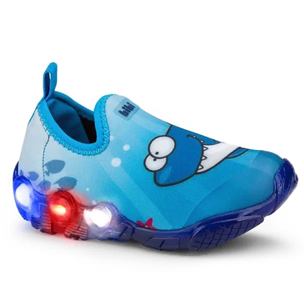 tenis bibi azul e laranja