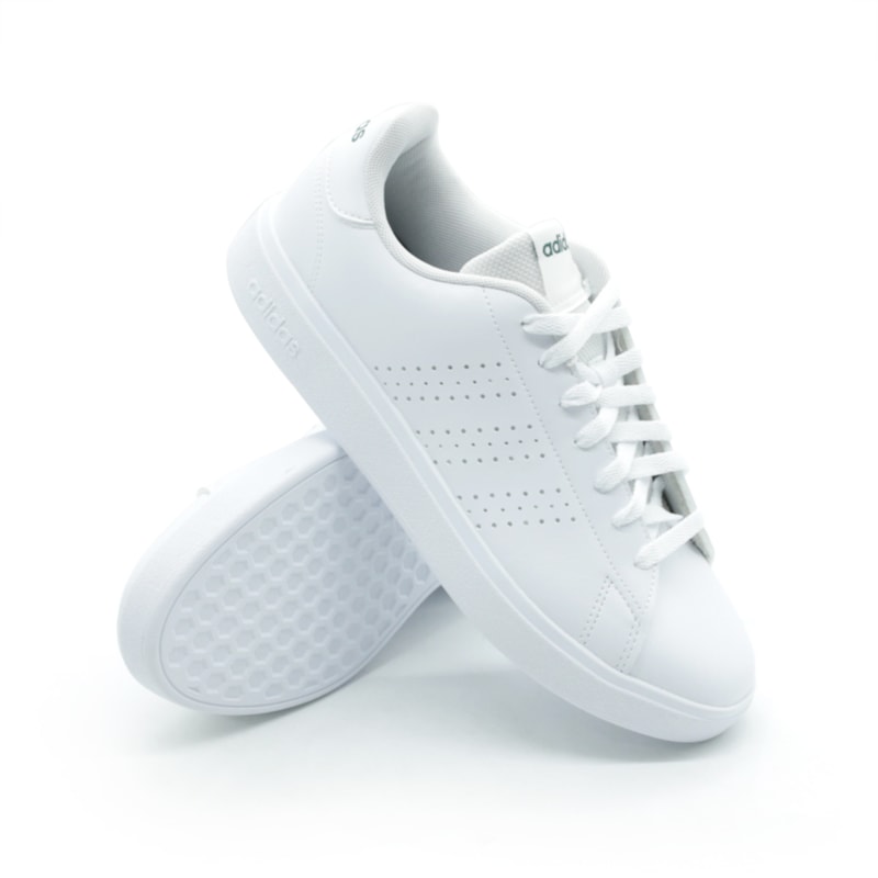 TENIS MASCULINO CASUAL ADIDAS ADVANTAGE BASE 2.0 IF4135 BRANCO