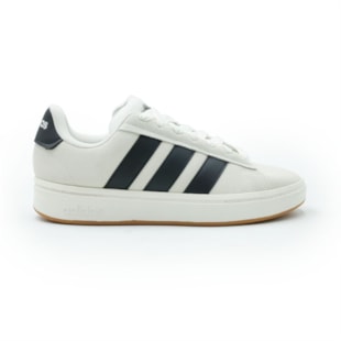 TENIS MASCULINO CASUAL ADIDAS COURT ALPH  IH1351 BRANCO