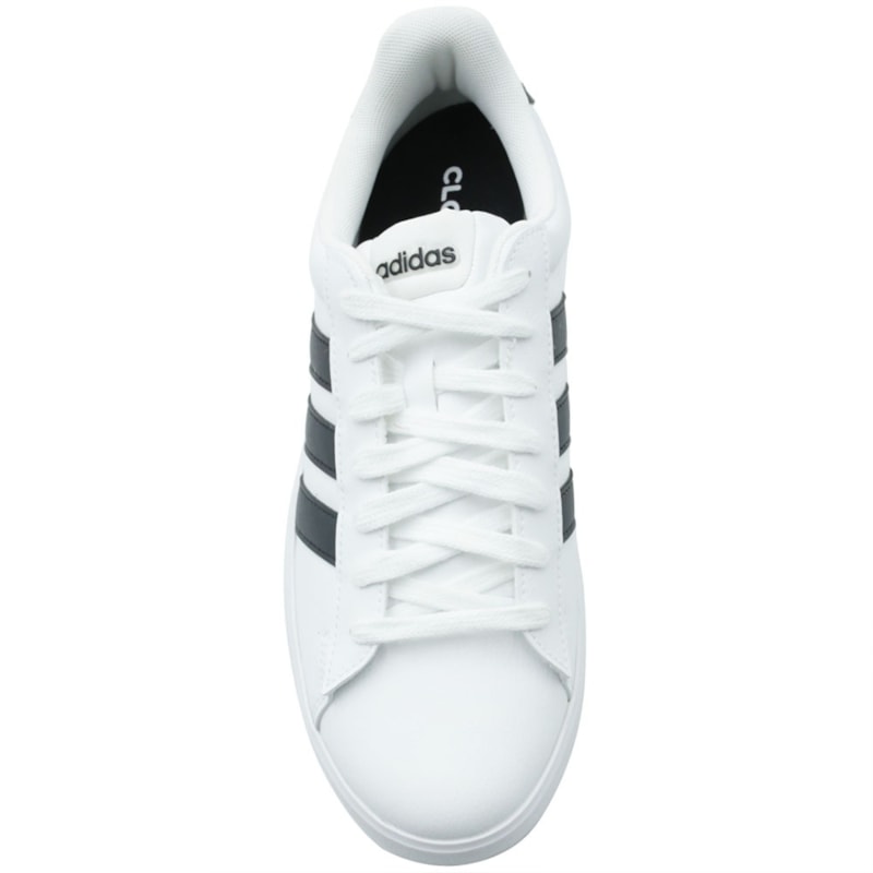 TENIS MASCULINO CASUAL ADIDAS GRAND COUR  KJ7814 FTWWHTCBLACKFTWWHT