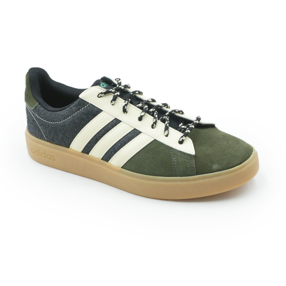 TENIS MASCULINO CASUAL ADIDAS JS2881 PRETO. - Anita Shoes