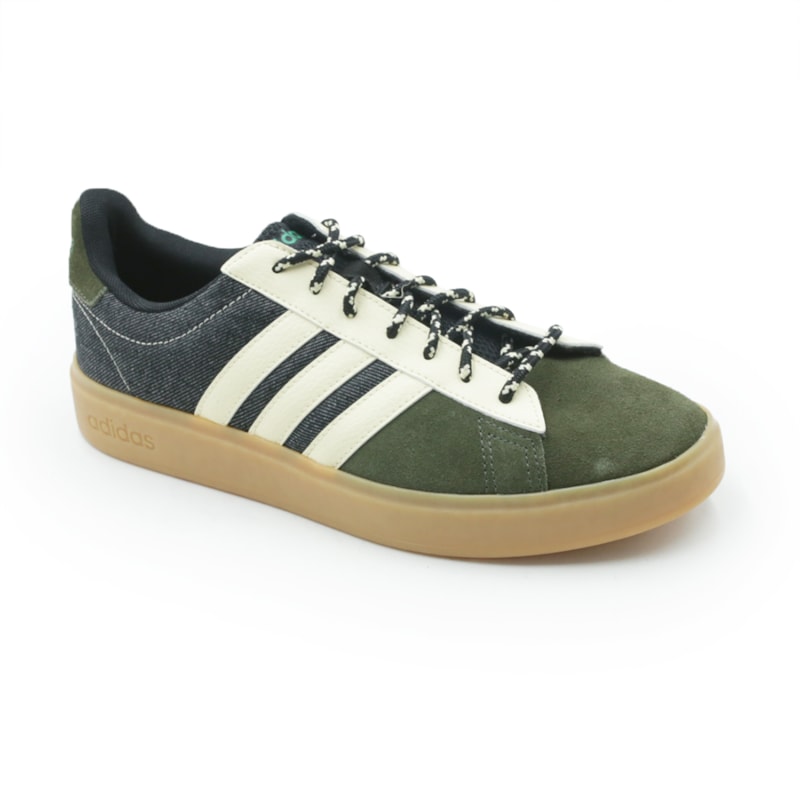 TENIS MASCULINO CASUAL ADIDAS  JS2881 PRETO.