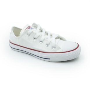 TENIS MASCULINO CASUAL ALL STAR CHUCK TAYL CT00010001 BRANCO/BRANCO/MARINHO