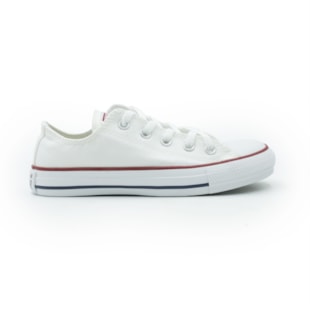 TENIS MASCULINO CASUAL ALL STAR CHUCK TAYL CT00010001 BRANCO/BRANCO/MARINHO