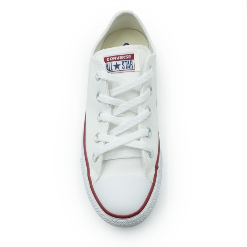 TENIS MASCULINO CASUAL ALL STAR CHUCK TAYL CT00010001 BRANCO/BRANCO/MARINHO