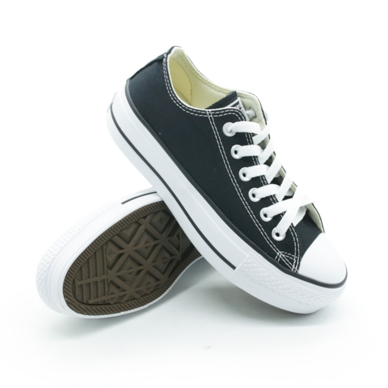 TENIS MASCULINO CASUAL ALL STAR CT0495 PTOBCO