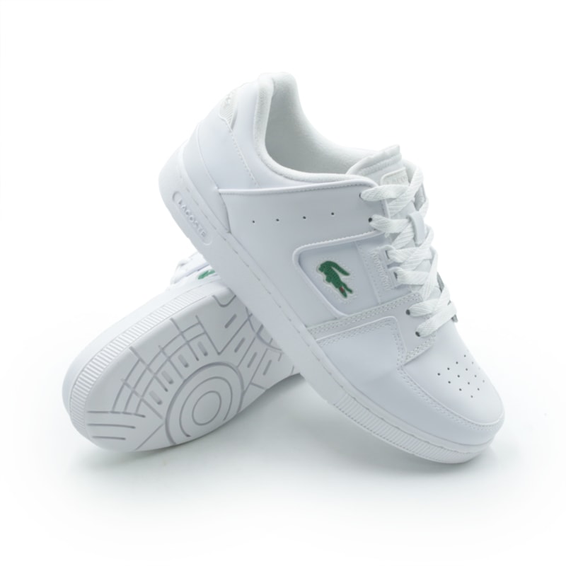 TENIS MASCULINO CASUAL LACOSTE  41SMA0027BR BRANCO