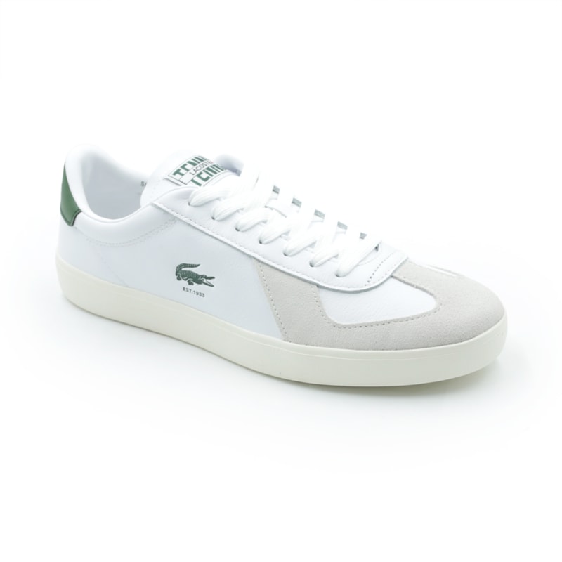 TENIS MASCULINO CASUAL LACOSTE  49SMA0063 BRANCO