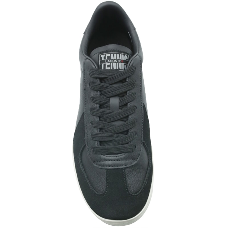 TENIS MASCULINO CASUAL LACOSTE  49SMA0063 PRETO.