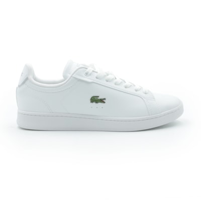 TENIS MASCULINO CASUAL LACOSTE CARNABY PRO 49SMA0110BR 21G WHTWHT