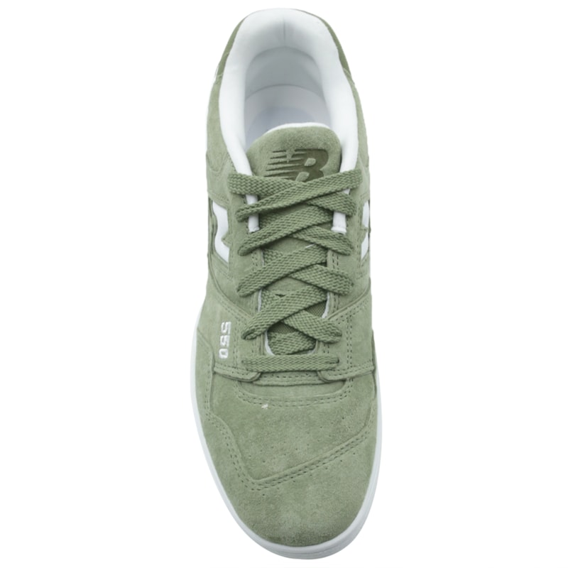 TENIS MASCULINO CASUAL NEW BALANCE  BB550UCO VERDE.