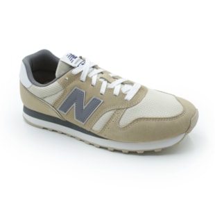 TENIS MASCULINO CASUAL NEW BALANCE  ML373NH2 BEGE