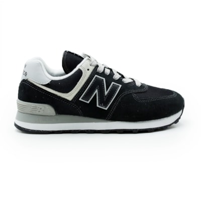 TENIS MASCULINO CASUAL NEW BALANCE  ML574GAB PRETO.