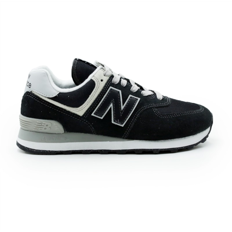 TENIS MASCULINO CASUAL NEW BALANCE  ML574GAB PRETO.