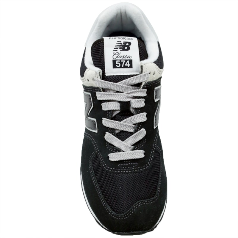TENIS MASCULINO CASUAL NEW BALANCE  ML574GAB PRETO.