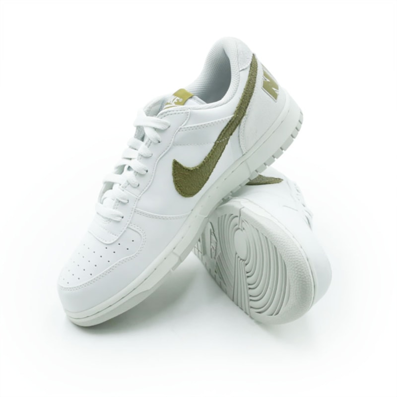 TENIS MASCULINO CASUAL NIKE BIG NIKE L  854166-100 100CINZA