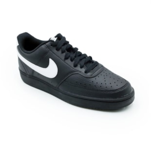 TENIS MASCULINO CASUAL NIKE COURT VISION FZ0630 010PRETO