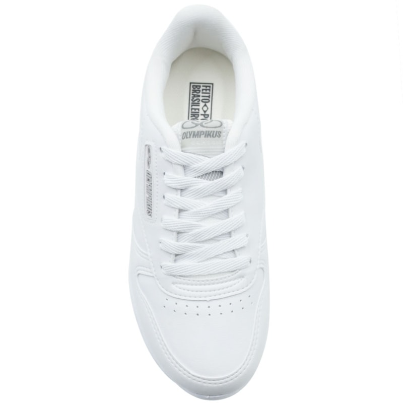 TENIS MASCULINO CASUAL OLYMPIKUS OBTN068 BRANCO