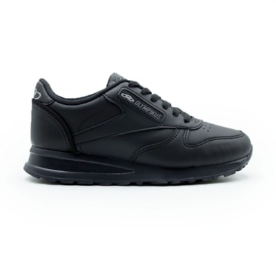 TENIS MASCULINO CASUAL OLYMPIKUS OBTN068 PRETO