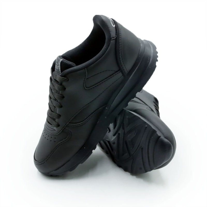 TENIS MASCULINO CASUAL OLYMPIKUS OBTN068 PRETO