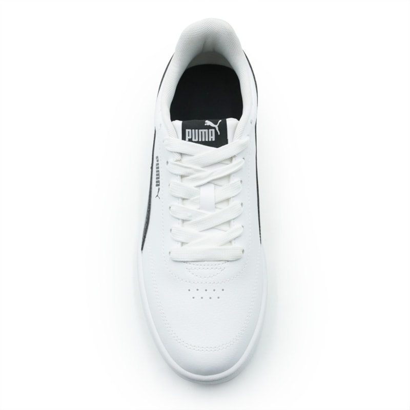 TENIS MASCULINO CASUAL PUMA COURT CLAS  40444001 BRANCOPRETO
