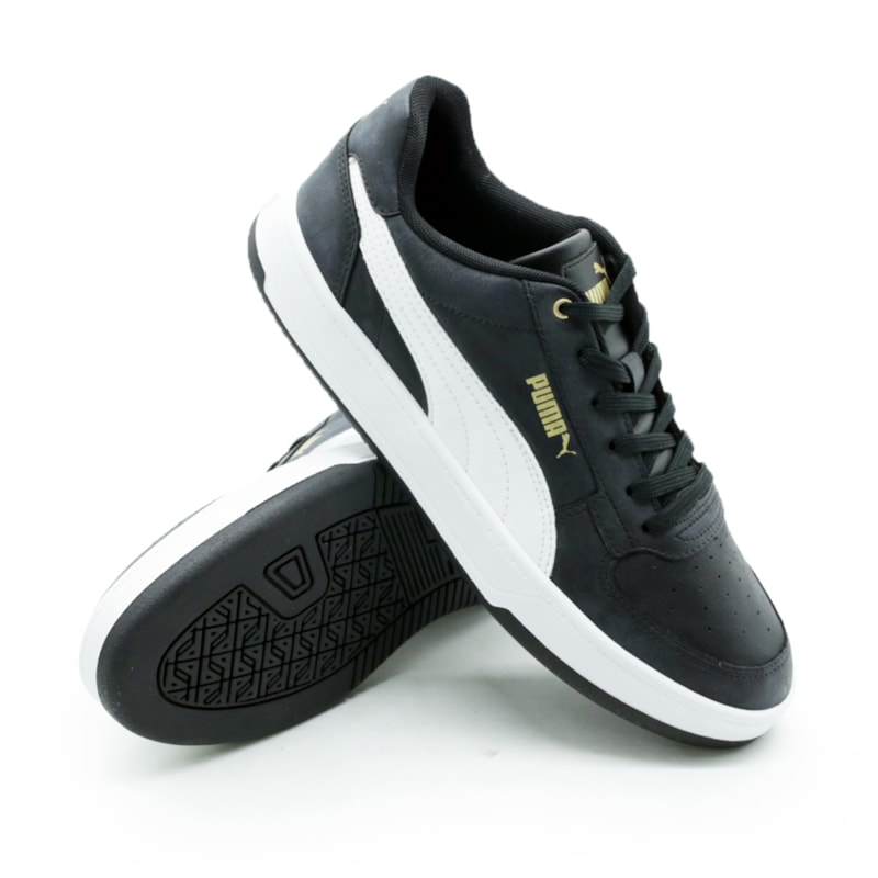 TENIS MASCULINO CASUAL PUMA PUMA CAVEN 2.0 39633004 BLACKWHITE