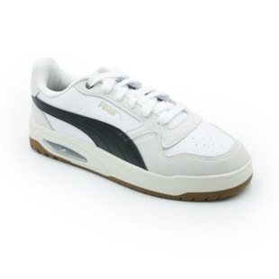 TENIS MASCULINO CASUAL PUMA SUFFLE TEC  40734801 WHITEBLACK