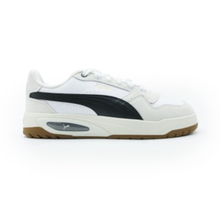 TENIS MASCULINO CASUAL PUMA SUFFLE TEC  40734801 WHITEBLACK