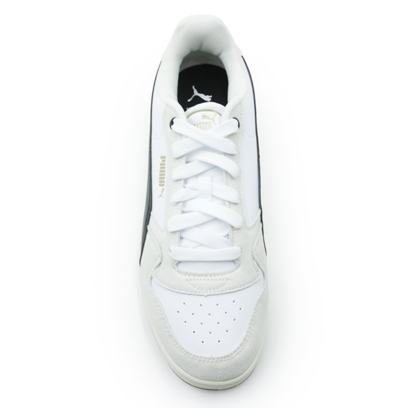 TENIS MASCULINO CASUAL PUMA SUFFLE TEC  40734801 WHITEBLACK