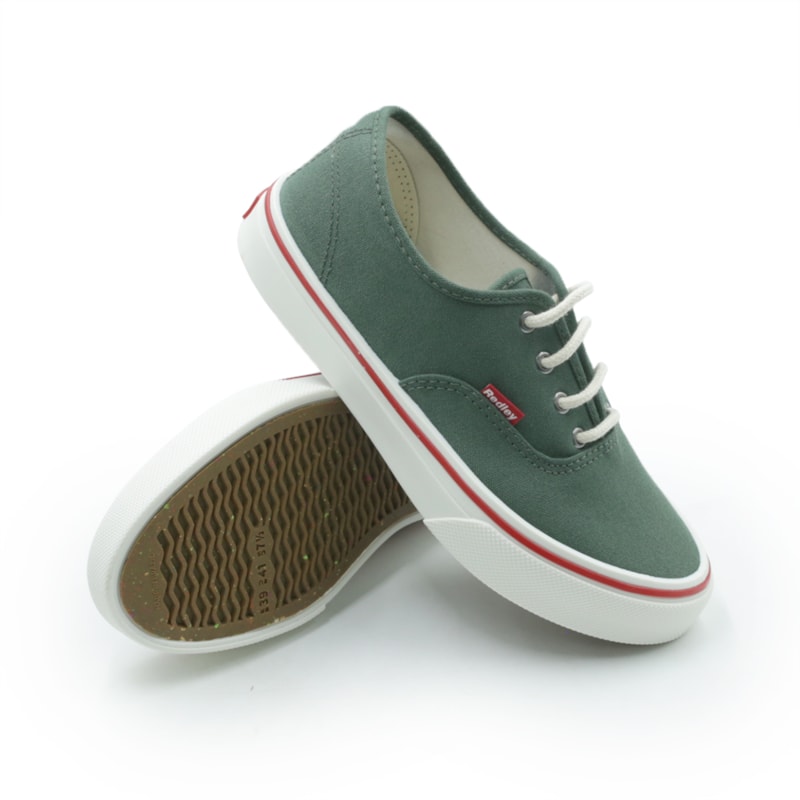 TENIS MASCULINO CASUAL REDLEY 60023200007 VERDE.