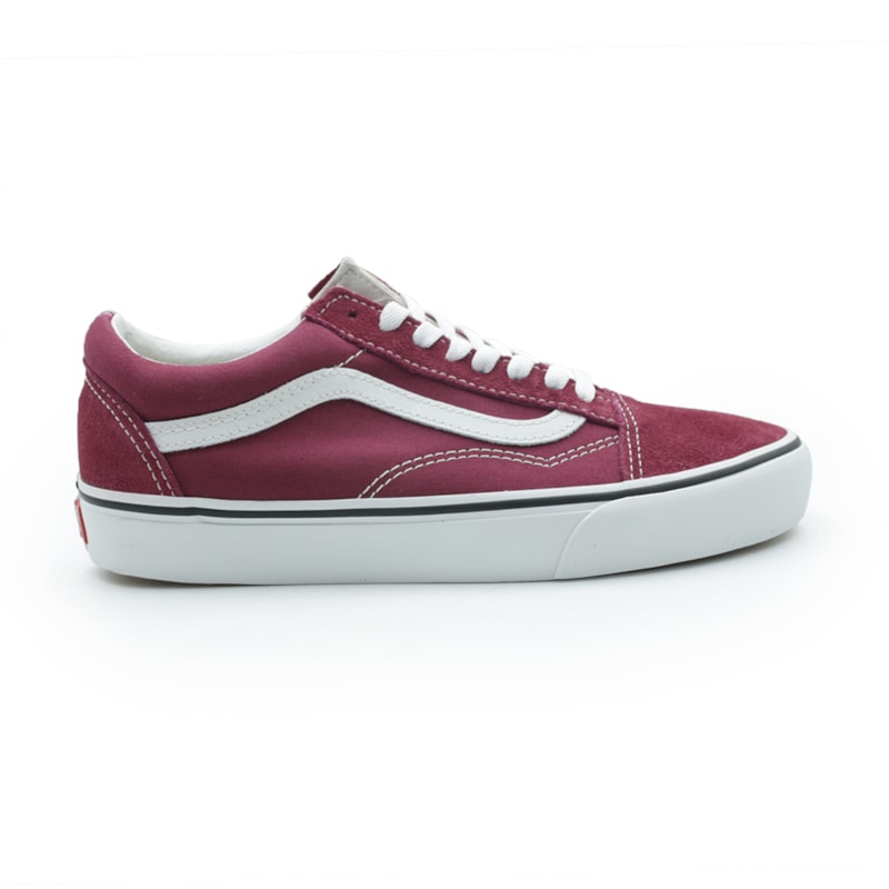 TENIS MASCULINO CASUAL VANS OLD SKOOL V1002000850230 VERMELHO