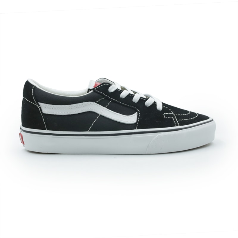 TENIS MASCULINO CASUAL VANS SK8 LOW V1002001740011 PRETOBRANCO