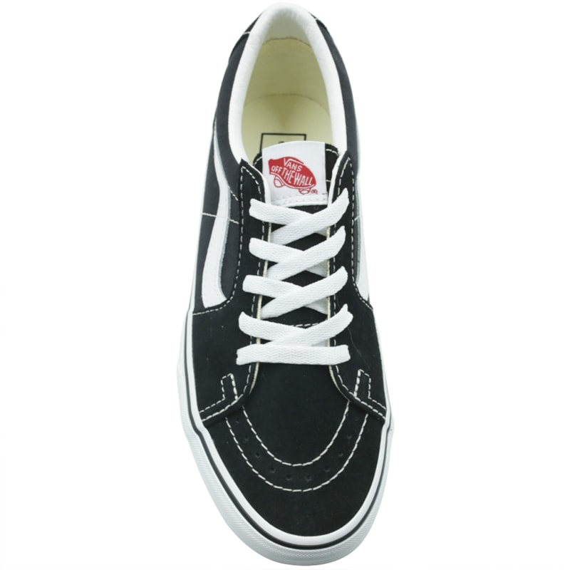 TENIS MASCULINO CASUAL VANS SK8 LOW V1002001740011 PRETOBRANCO