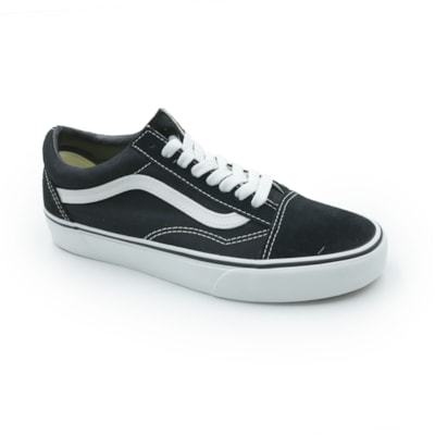 TENIS MASCULINO CASUAL VANS UA OLD SKO  V1002001070011 0011BLACKWHITE