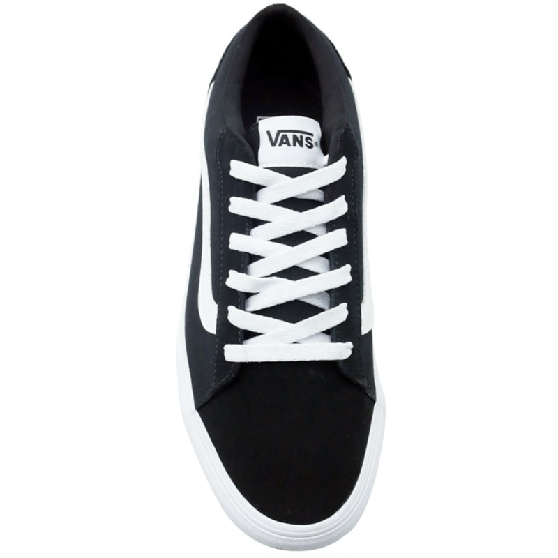 TENIS MASCULINO CASUAL VANS VERO LS  VN000Y7HBA2CASA BLACKWHITE