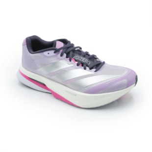 TENIS MASCULINO RUNNING ADIDAS ADIZERO BOSTON 13 W JS4955 POWPLU/SILVMT/SHOPNK