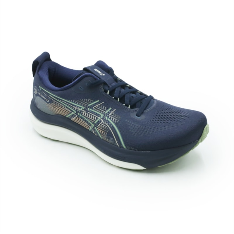 TENIS MASCULINO RUNNING ASICS GEL-KAYANO  1011C167P-402 402MIDNIGHTKHAKIGREEN