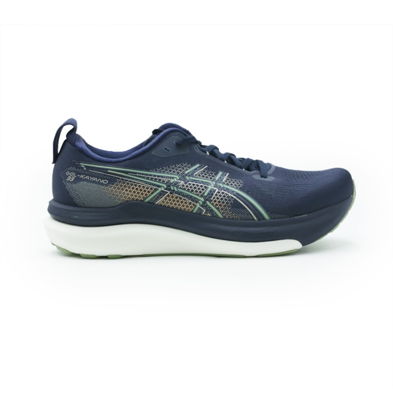 TENIS MASCULINO RUNNING ASICS GEL-KAYANO  1011C167P-402 402MIDNIGHTKHAKIGREEN