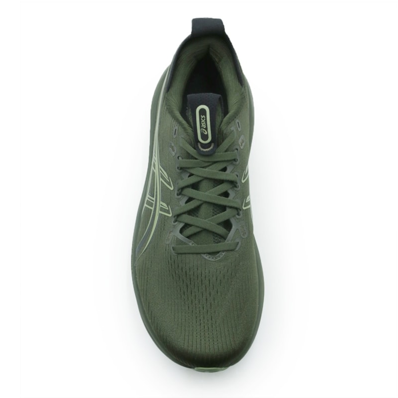 TENIS MASCULINO RUNNING ASICS GEL-NIMBUS  1011C127P-200 200KHAKIGREEN